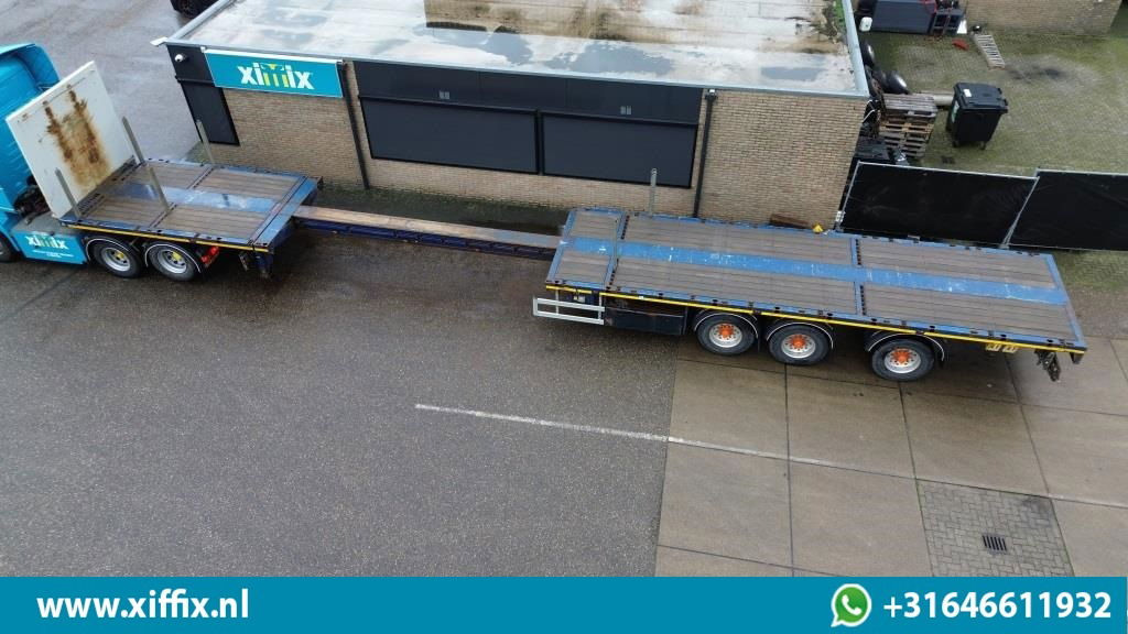 Doll 3-ass. Vlakke uitschuifbare oplegger / Naloop gestuurd - Dropside/ Flatbed semi-trailer: picture 2 Doll 3-ass. Vlakke uitschuifbare oplegger / Naloop gestuurd - Dropside/ Flatbed semi-trailer: picture 2