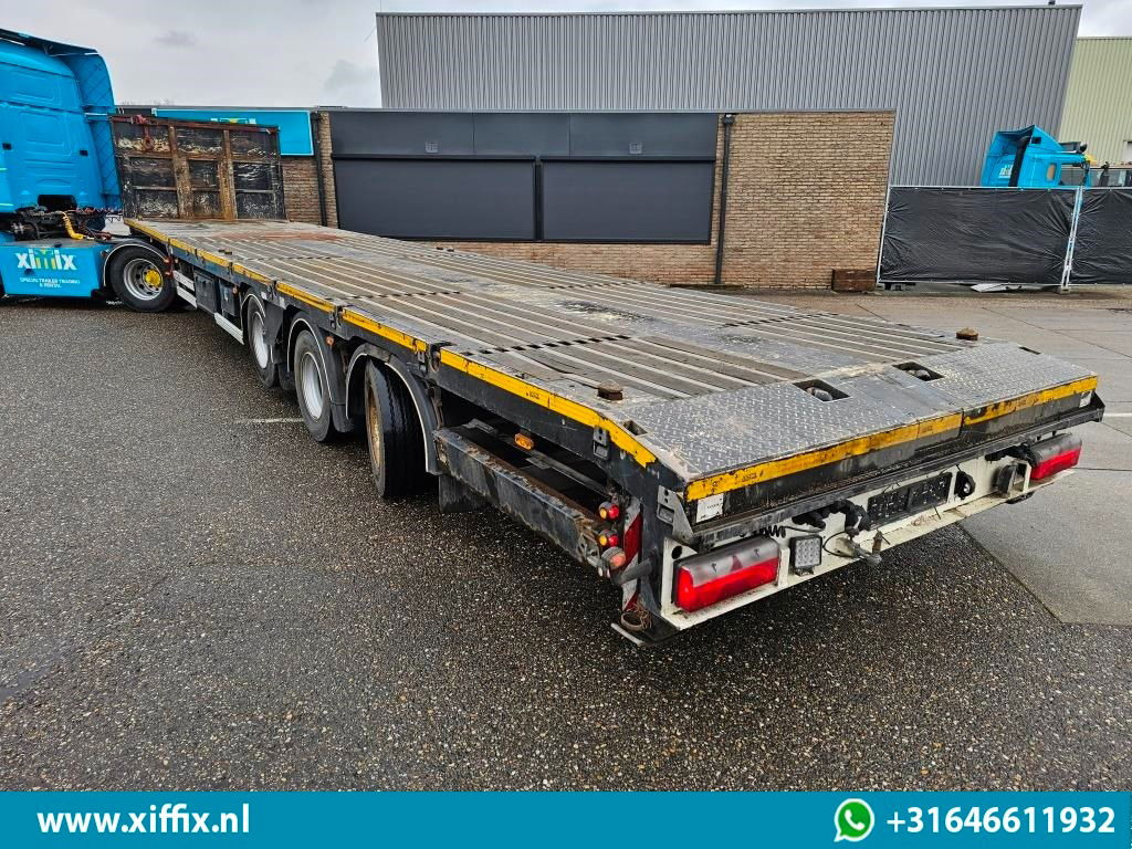 ES-GE 3-ass. Vlakke uitschuifbare Mega oplegger / Naloop gestuurd - Dropside/ Flatbed semi-trailer: picture 4 ES-GE 3-ass. Vlakke uitschuifbare Mega oplegger / Naloop gestuurd - Dropside/ Flatbed semi-trailer: picture 4