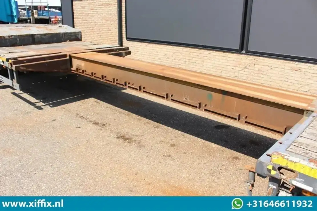 Meusburger 3-ass. Uitschuifbare semi dieplader / Naloop gestuurd / 13821 - Low loader semi-trailer: picture 5 Meusburger 3-ass. Uitschuifbare semi dieplader / Naloop gestuurd / 13821 - Low loader semi-trailer: picture 5