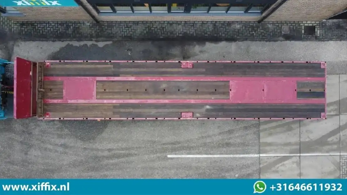 Pacton 3-ass. Vlakke oplegger / 2x gestuurd / 13647 - Dropside/ Flatbed semi-trailer: picture 2 Pacton 3-ass. Vlakke oplegger / 2x gestuurd / 13647 - Dropside/ Flatbed semi-trailer: picture 2