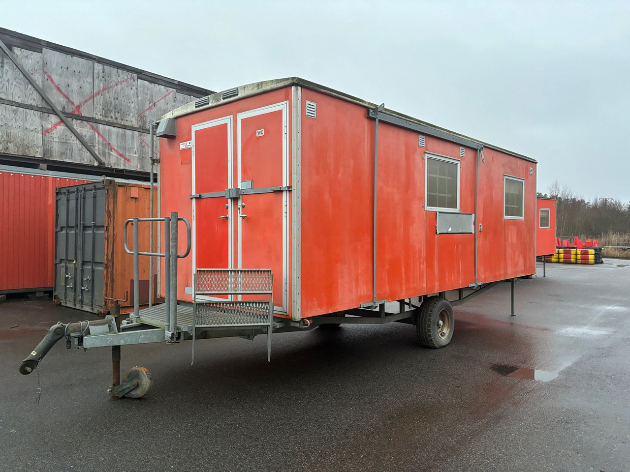 Arbetsvagnar PVT-6 - Construction container: picture 1 Arbetsvagnar PVT-6 - Construction container: picture 1