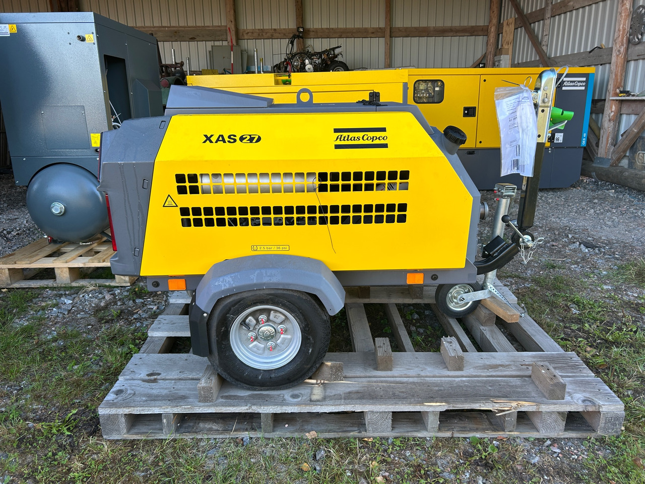 Atlas Copco XAS 27 - Air compressor: picture 1 Atlas Copco XAS 27 - Air compressor: picture 1