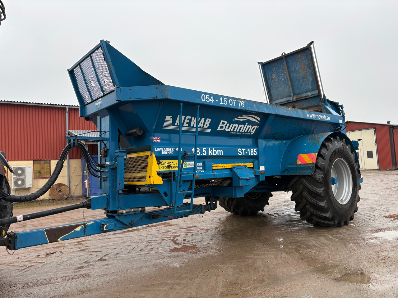 Bunning Lowlander ST185 HBD - Manure spreader: picture 1 Bunning Lowlander ST185 HBD - Manure spreader: picture 1