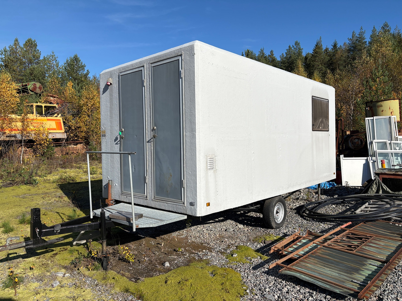 Orustvagn P4B - Construction container, Trailer: picture 1 Orustvagn P4B - Construction container, Trailer: picture 1