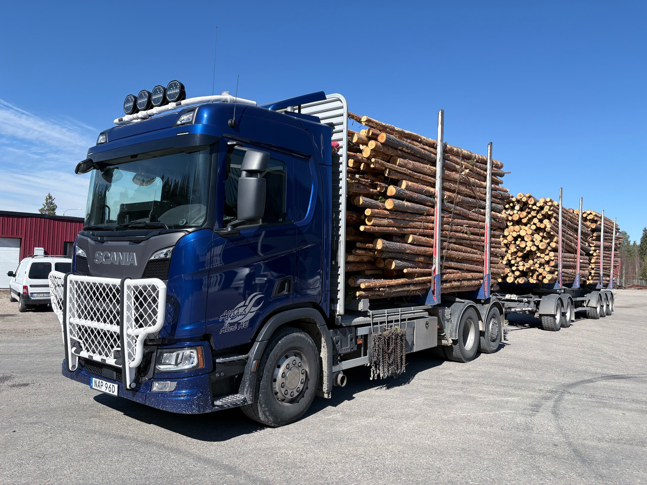 Scania R500 - Logging truck: picture 1 Scania R500 - Logging truck: picture 1