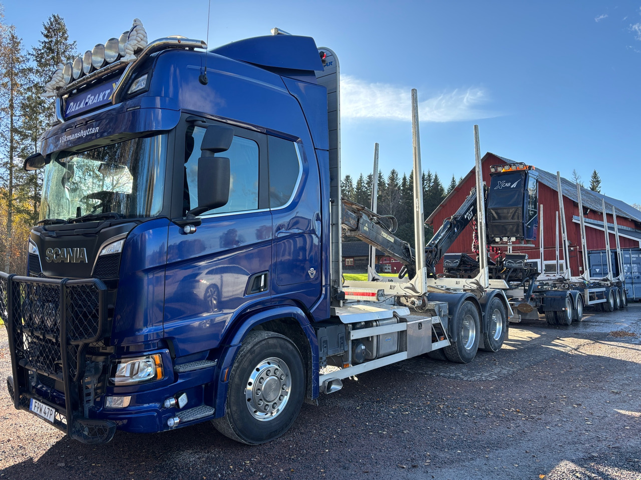 Scania R650 B 6X4 NB - Logging truck, Crane truck: picture 1 Scania R650 B 6X4 NB - Logging truck, Crane truck: picture 1