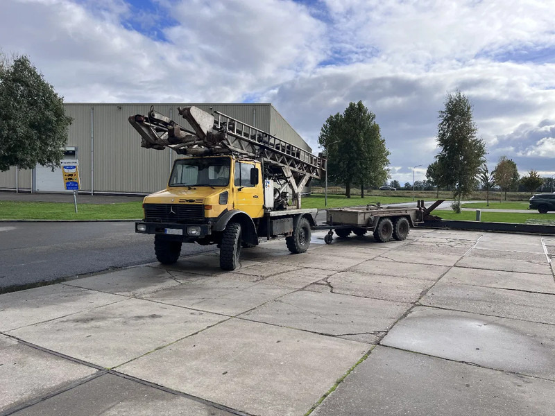 Mercedes-Benz Unimog U1250 Well Drill Brunnenbohr gerat - Drilling machine: picture 1 Mercedes-Benz Unimog U1250 Well Drill Brunnenbohr gerat - Drilling machine: picture 1