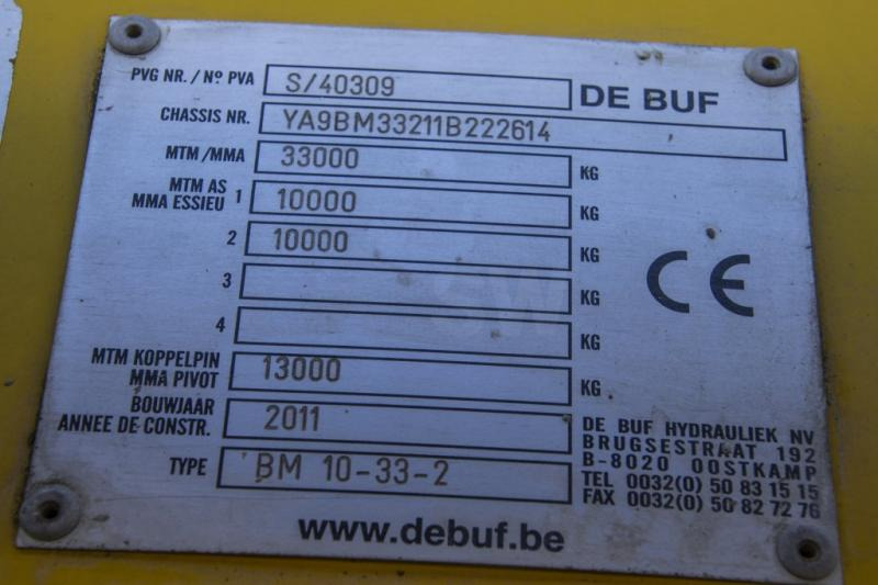 DE BUF MIXER/MALAXEUR/MISCHER-10M3 (gestuurd/gelenkt/dir./steering) leasing DE BUF MIXER/MALAXEUR/MISCHER-10M3 (gestuurd/gelenkt/dir./steering): picture 7