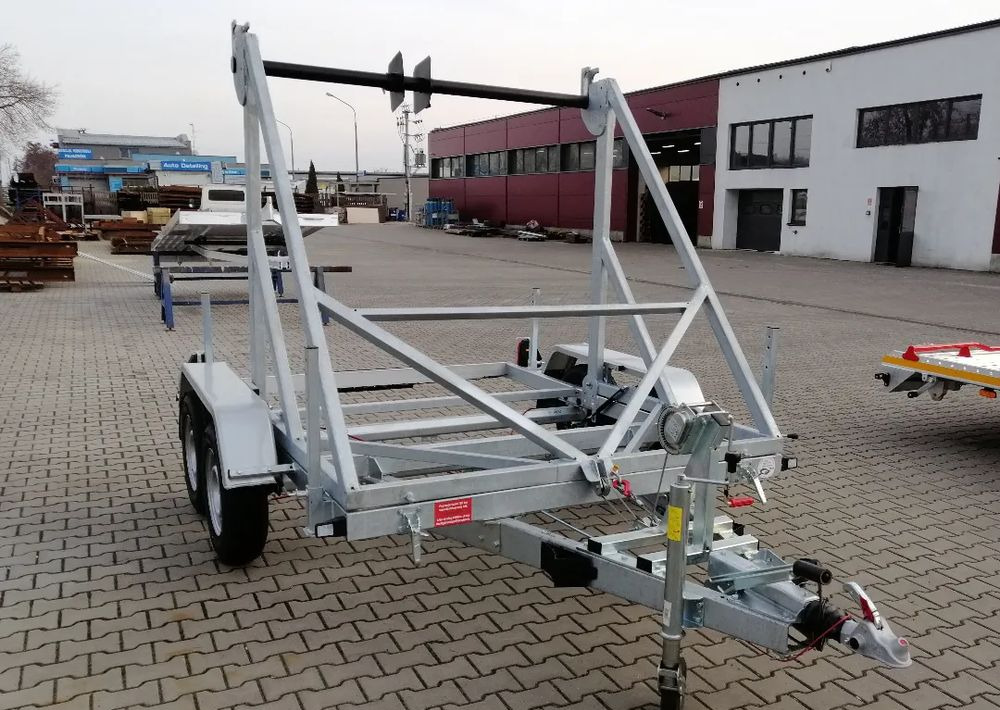 Besttrailers Przyczepa kablowa DMC 2700 kg K14" dwie osie - Cable reel trailer: picture 2 Besttrailers Przyczepa kablowa DMC 2700 kg K14" dwie osie - Cable reel trailer: picture 2