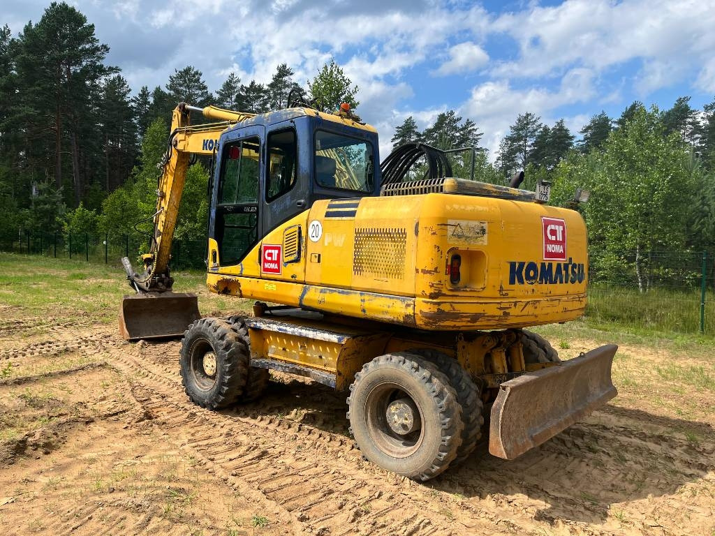 Komatsu PW 160 ES-7K - Wheel excavator: picture 4 Komatsu PW 160 ES-7K - Wheel excavator: picture 4