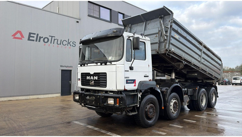 MAN 41.414 (BIG AXLES / 41 TONS / GRAND PONT / LAMES / 6 CYLINDER) - Tipper: picture 1 MAN 41.414 (BIG AXLES / 41 TONS / GRAND PONT / LAMES / 6 CYLINDER) - Tipper: picture 1