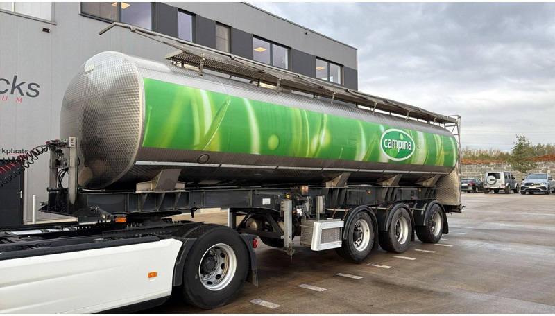 TURBO'S HOET OC/3AT/39 (29500 LITER / MILK / MILCHE / LAIT / WATER / 2X STEERING AXLE / 2X LENKASCHEN) - Tanker semi-trailer: picture 1 TURBO'S HOET OC/3AT/39 (29500 LITER / MILK / MILCHE / LAIT / WATER / 2X STEERING AXLE / 2X LENKASCHEN) - Tanker semi-trailer: picture 1