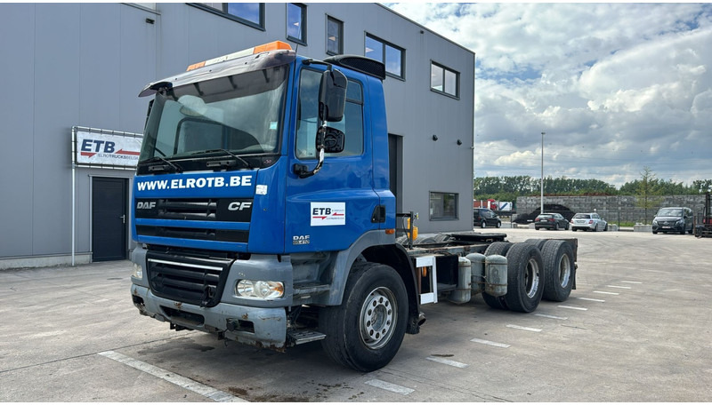DAF CF 85.410 (BELGIAN TRUCK / HOOK / 10 TYRES) - Tractor truck: picture 1 DAF CF 85.410 (BELGIAN TRUCK / HOOK / 10 TYRES) - Tractor truck: picture 1