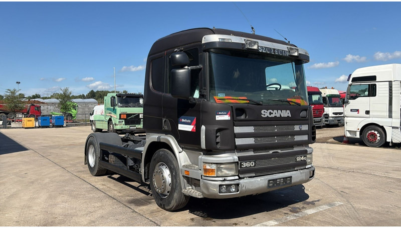 Scania 124 - 360 (MANUAL PUMP / POMPE MANUELLE / BOITE MANUELLE / MANUAL GEARBOX) - Tractor truck: picture 2 Scania 124 - 360 (MANUAL PUMP / POMPE MANUELLE / BOITE MANUELLE / MANUAL GEARBOX) - Tractor truck: picture 2