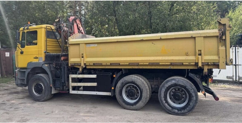 MAN 33/364 6x6 - Tipper, Crane truck: picture 3 MAN 33/364 6x6 - Tipper, Crane truck: picture 3