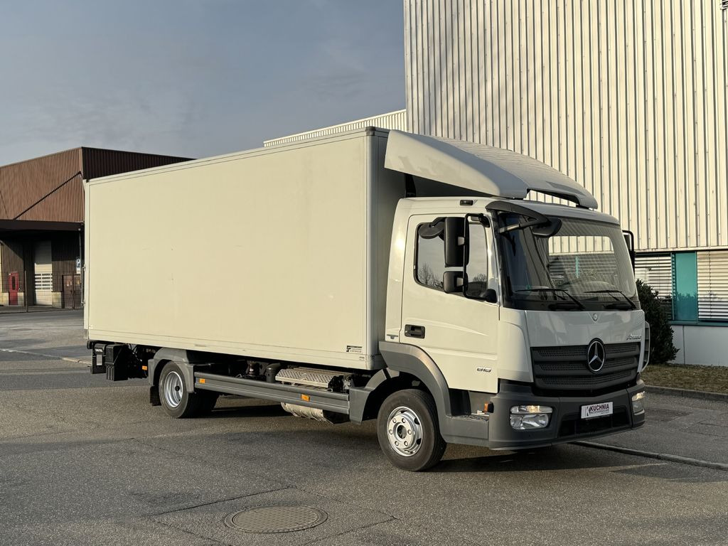 Mercedes-Benz Atego 818L Koffer 6,3m LBW Klima Autom. Luftgef. - Closed box van: picture 3 Mercedes-Benz Atego 818L Koffer 6,3m LBW Klima Autom. Luftgef. - Closed box van: picture 3