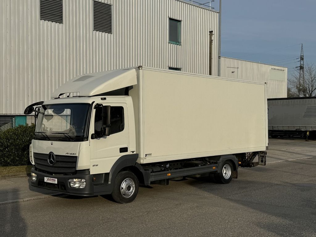 Mercedes-Benz Atego 818L Koffer 6,3m LBW Klima Autom. Luftgef. - Closed box van: picture 1 Mercedes-Benz Atego 818L Koffer 6,3m LBW Klima Autom. Luftgef. - Closed box van: picture 1