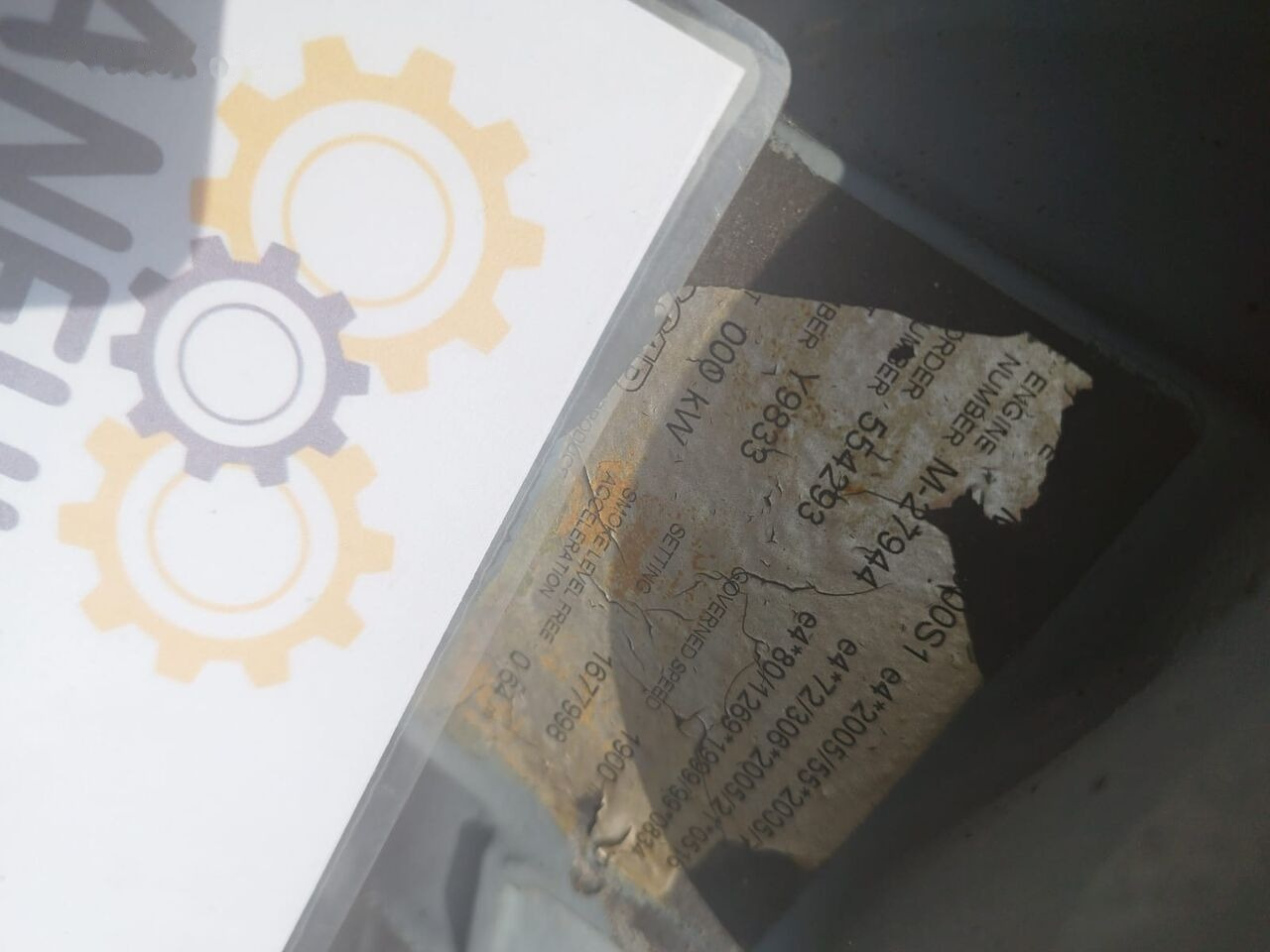 DAF Paccar MX-300 S1 DAF XF 105, CF 85 - Engine for Truck: picture 2 DAF Paccar MX-300 S1 DAF XF 105, CF 85 - Engine for Truck: picture 2