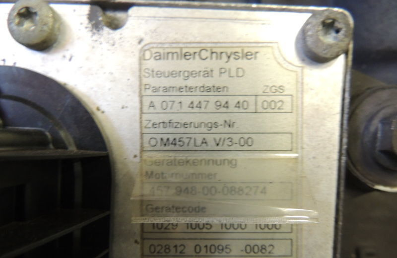 Mercedes-Benz OM457LA E5 for Mercedes-Benz AXOR truck for parts - Engine for Truck: picture 4 Mercedes-Benz OM457LA E5 for Mercedes-Benz AXOR truck for parts - Engine for Truck: picture 4