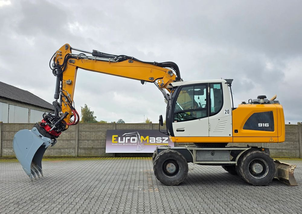 Liebherr A 916 Litronic, 2020 ROK, ROTOTILT, 7300 MTH - Wheel excavator: picture 2 Liebherr A 916 Litronic, 2020 ROK, ROTOTILT, 7300 MTH - Wheel excavator: picture 2