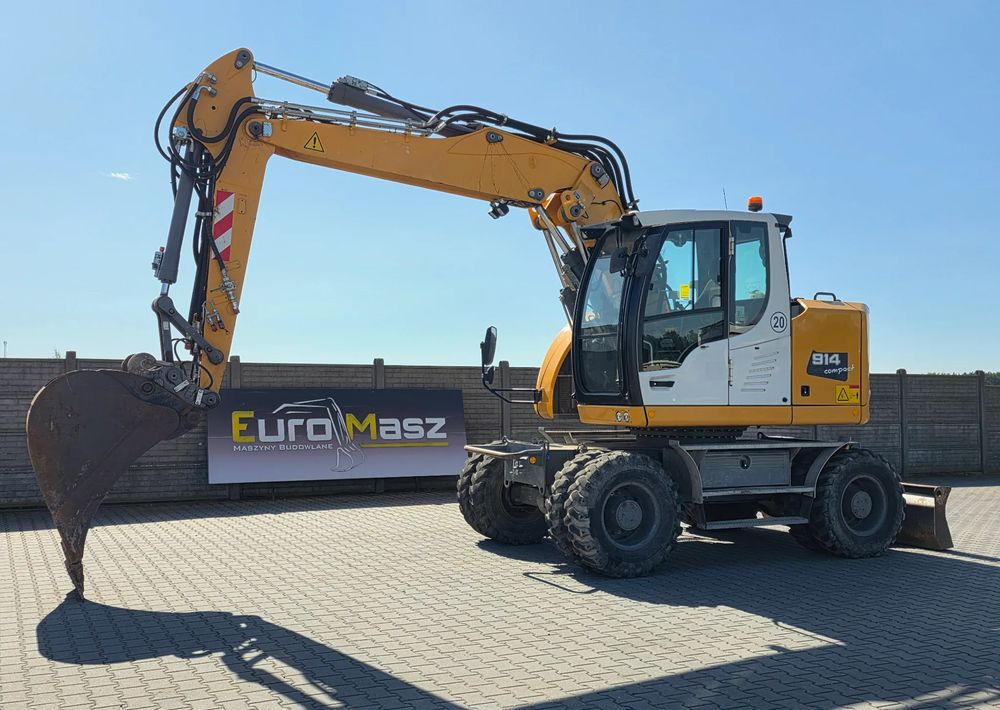 Liebherr A914 COMPACT, 2015 ROK, SW 48 szybkozłącze - Wheel excavator: picture 1 Liebherr A914 COMPACT, 2015 ROK, SW 48 szybkozłącze - Wheel excavator: picture 1