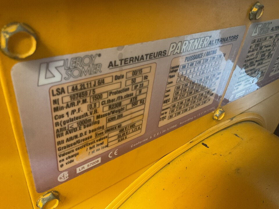 John Deere 6068 HF150, 165KVA generatorset. Low hours like new (1) - Generator set: picture 5 John Deere 6068 HF150, 165KVA generatorset. Low hours like new (1) - Generator set: picture 5