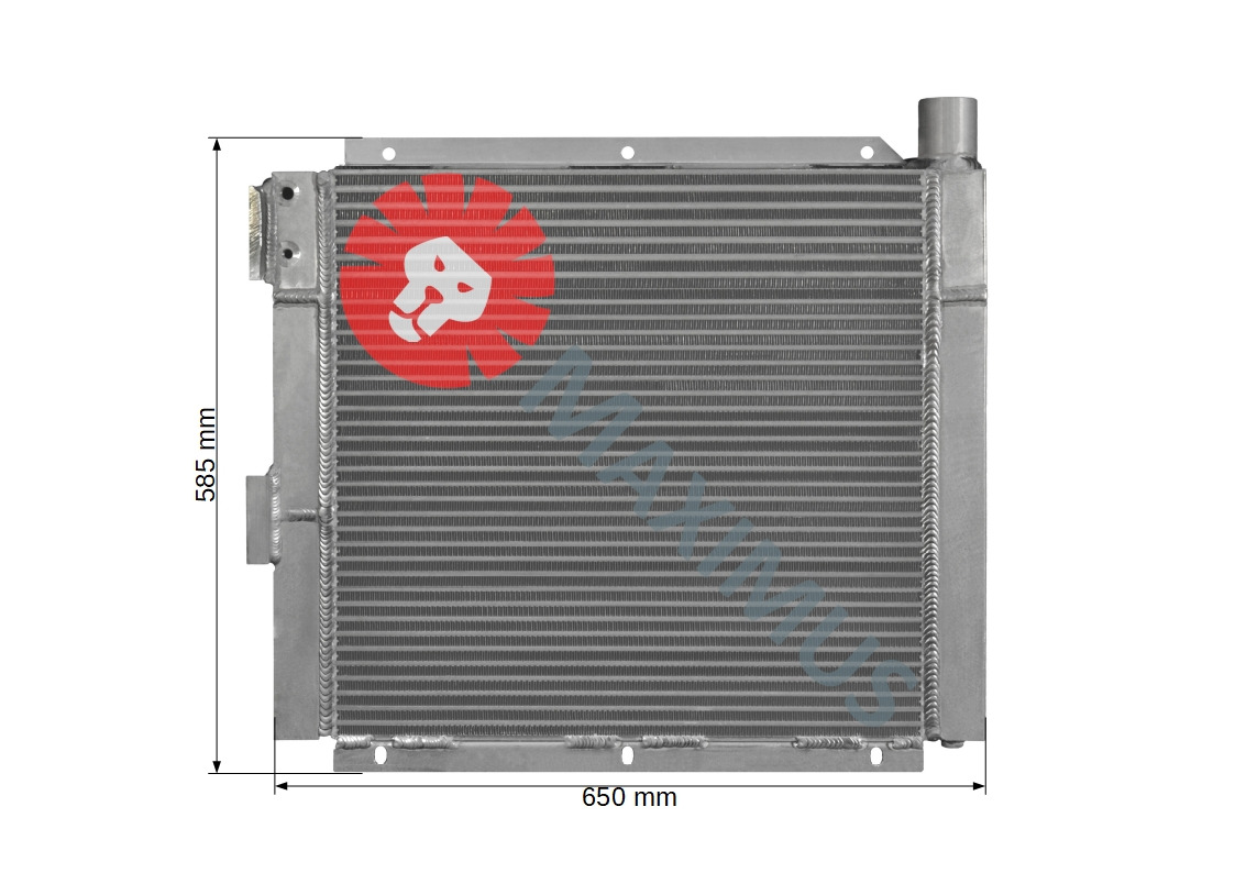 KAESER AS44 AS47 - Radiator for Air compressor: picture 3 KAESER AS44 AS47 - Radiator for Air compressor: picture 3