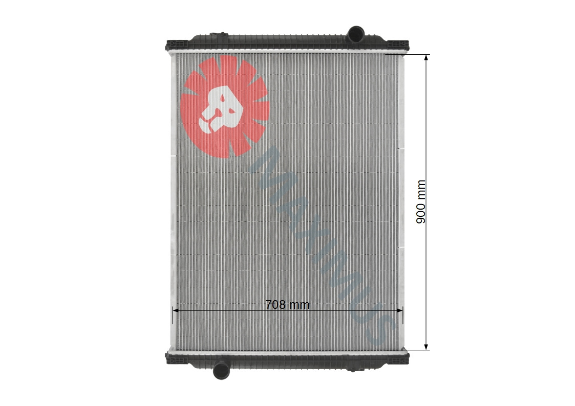 MAN SOLARIS NU NL NG URBINO 10 - Radiator for City bus: picture 2 MAN SOLARIS NU NL NG URBINO 10 - Radiator for City bus: picture 2