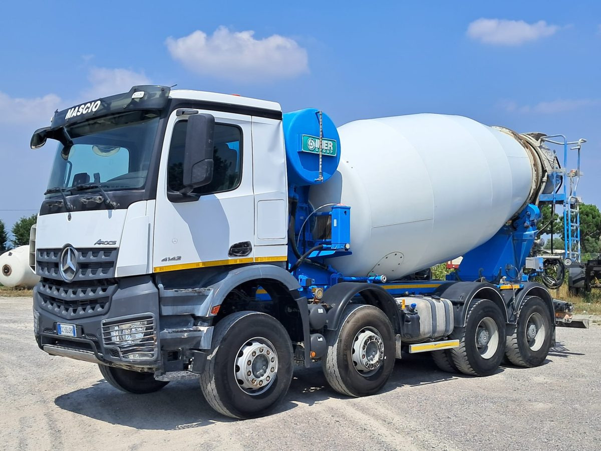 MERCEDES AROCS 4142 - Concrete mixer truck: picture 4 MERCEDES AROCS 4142 - Concrete mixer truck: picture 4