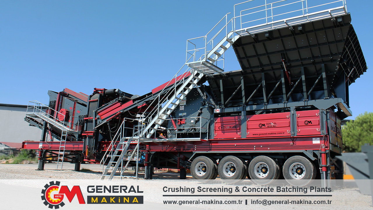 GENERAL MAKİNA Limestone Crushing Plant - Mobile crusher: picture 5 GENERAL MAKİNA Limestone Crushing Plant - Mobile crusher: picture 5