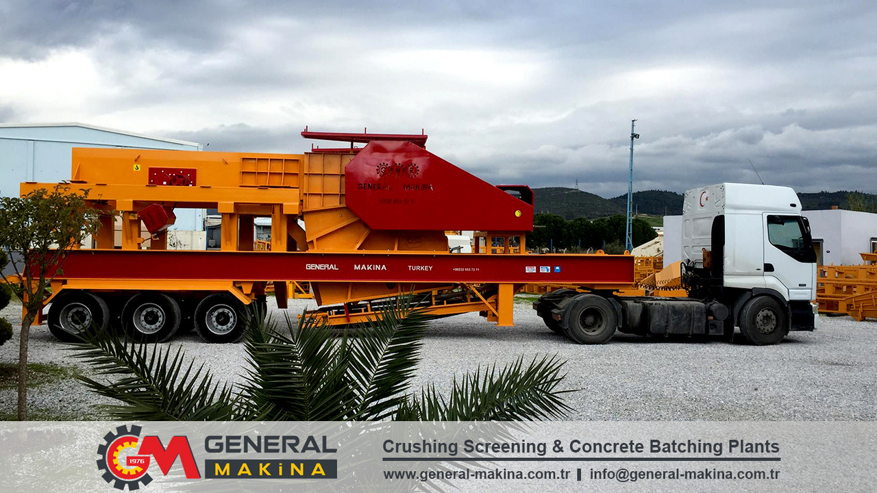 GENERAL MAKİNA Semi Mobile Crushing Plant - Jaw crusher: picture 1 GENERAL MAKİNA Semi Mobile Crushing Plant - Jaw crusher: picture 1