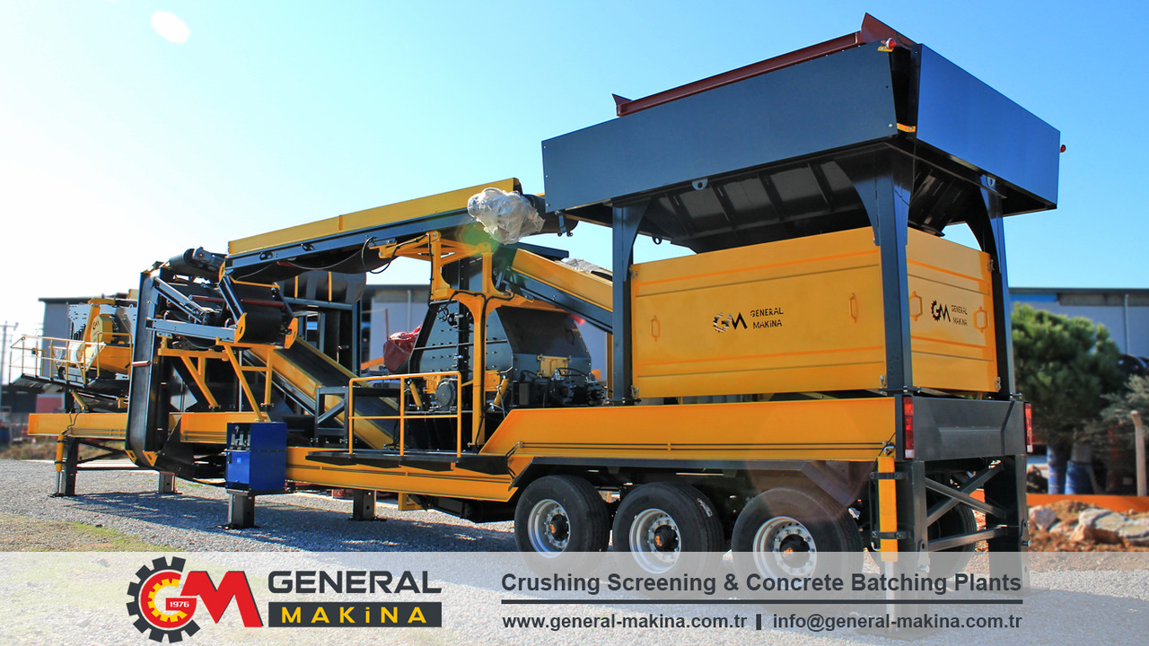 General Makina Mobile Sand Machine - Mobile crusher: picture 1 General Makina Mobile Sand Machine - Mobile crusher: picture 1