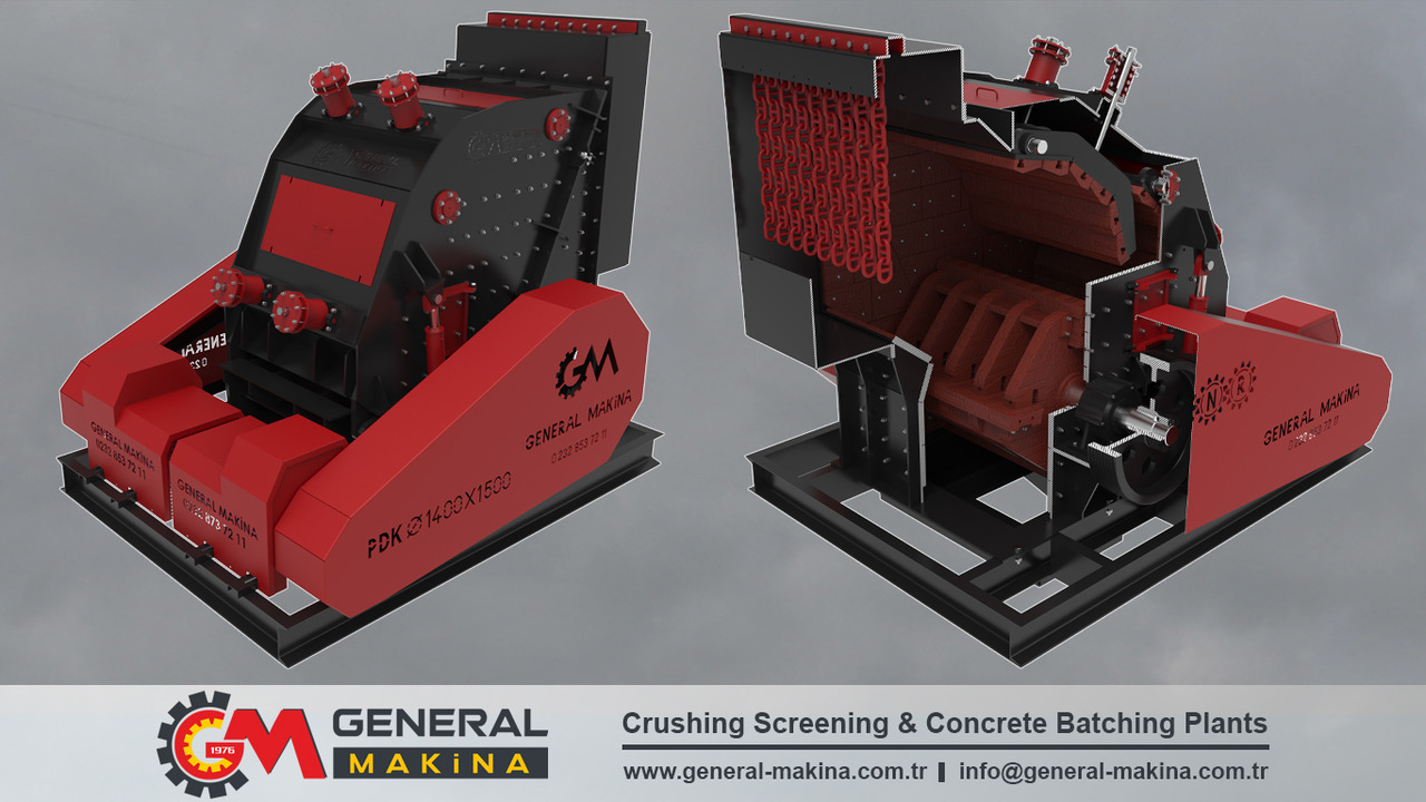 General Makina Primary Impact Crusher 500 TPH - Impact crusher: picture 2 General Makina Primary Impact Crusher 500 TPH - Impact crusher: picture 2