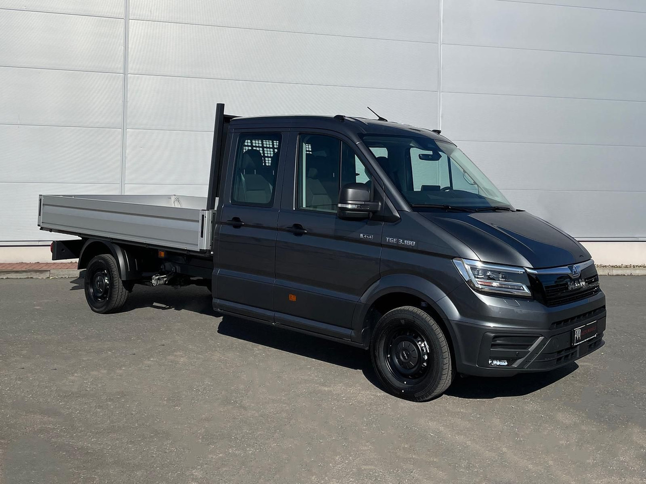 MAN TGE 3.180 Pritsche DOKA LR 4x4 ACC LED DIFF-SPER - Open body delivery van, Combi van: picture 2 MAN TGE 3.180 Pritsche DOKA LR 4x4 ACC LED DIFF-SPER - Open body delivery van, Combi van: picture 2