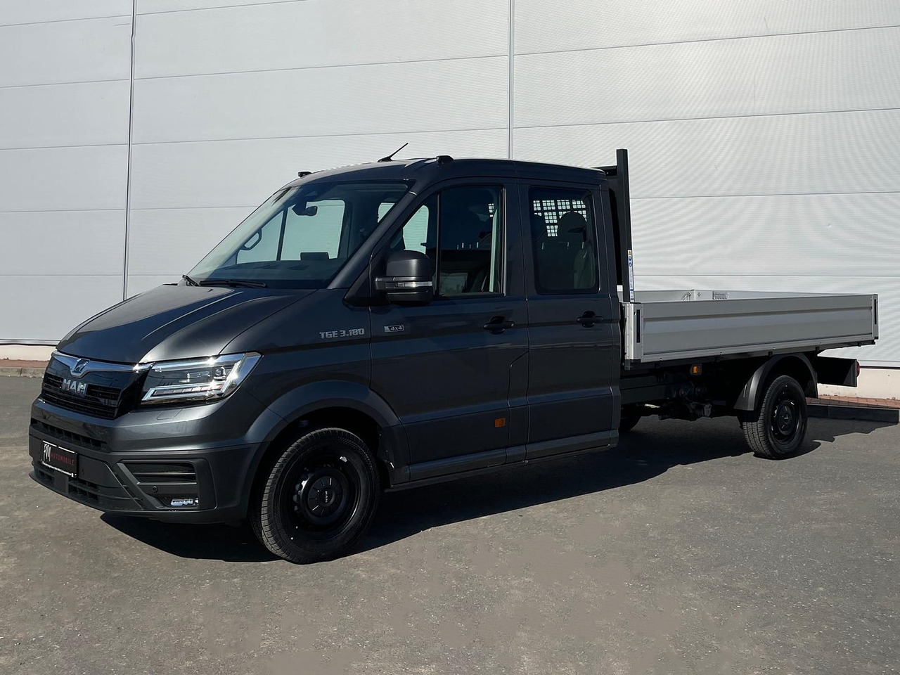 MAN TGE 3.180 Pritsche DOKA LR 4x4 ACC LED DIFF-SPER - Open body delivery van, Combi van: picture 1 MAN TGE 3.180 Pritsche DOKA LR 4x4 ACC LED DIFF-SPER - Open body delivery van, Combi van: picture 1
