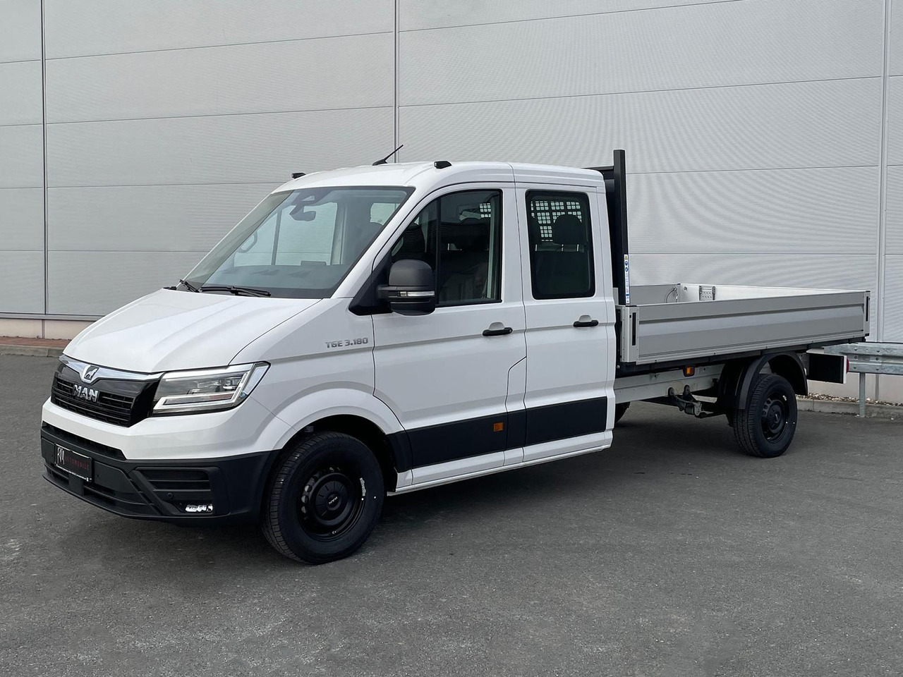 MAN TGE 3.180 Pritsche DOKA LR AHK SITZHZ STANDHZ - Open body delivery van, Combi van: picture 1 MAN TGE 3.180 Pritsche DOKA LR AHK SITZHZ STANDHZ - Open body delivery van, Combi van: picture 1