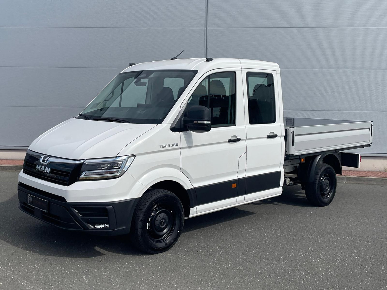 MAN TGE 3.180 Pritsche DOKA MR KAMERA AHK SITZHZ - Open body delivery van, Combi van: picture 1 MAN TGE 3.180 Pritsche DOKA MR KAMERA AHK SITZHZ - Open body delivery van, Combi van: picture 1