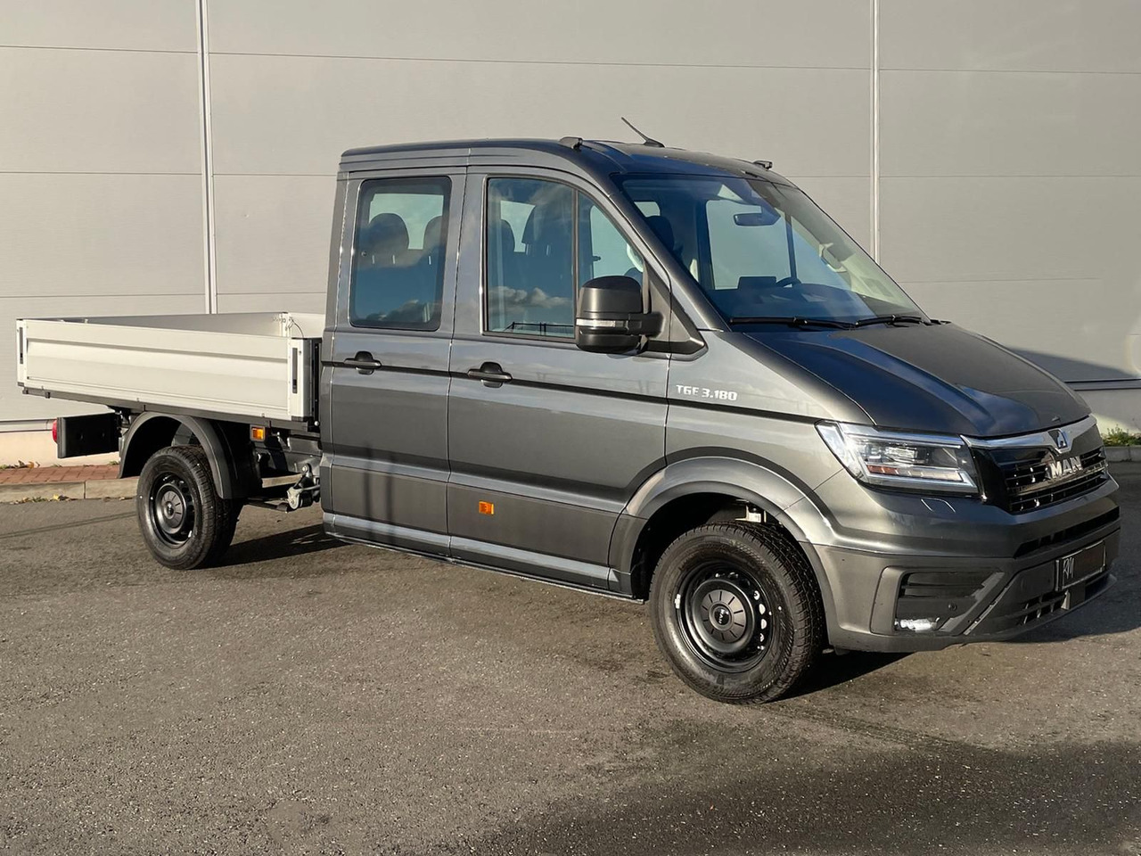 MAN TGE 3.180 Pritsche DOKA MR STANDHZ AHK KAMERA - Open body delivery van, Combi van: picture 2 MAN TGE 3.180 Pritsche DOKA MR STANDHZ AHK KAMERA - Open body delivery van, Combi van: picture 2