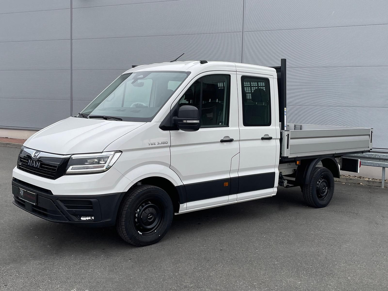MAN TGE 3.180 Pritsche DOKA MR STANDHZ AHK TEMP - Open body delivery van, Combi van: picture 1 MAN TGE 3.180 Pritsche DOKA MR STANDHZ AHK TEMP - Open body delivery van, Combi van: picture 1