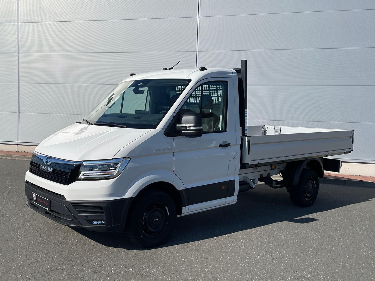 Open body delivery van MAN TGE 3.180 Pritsche MR KAMERA AHK SITZHZ: picture 1
