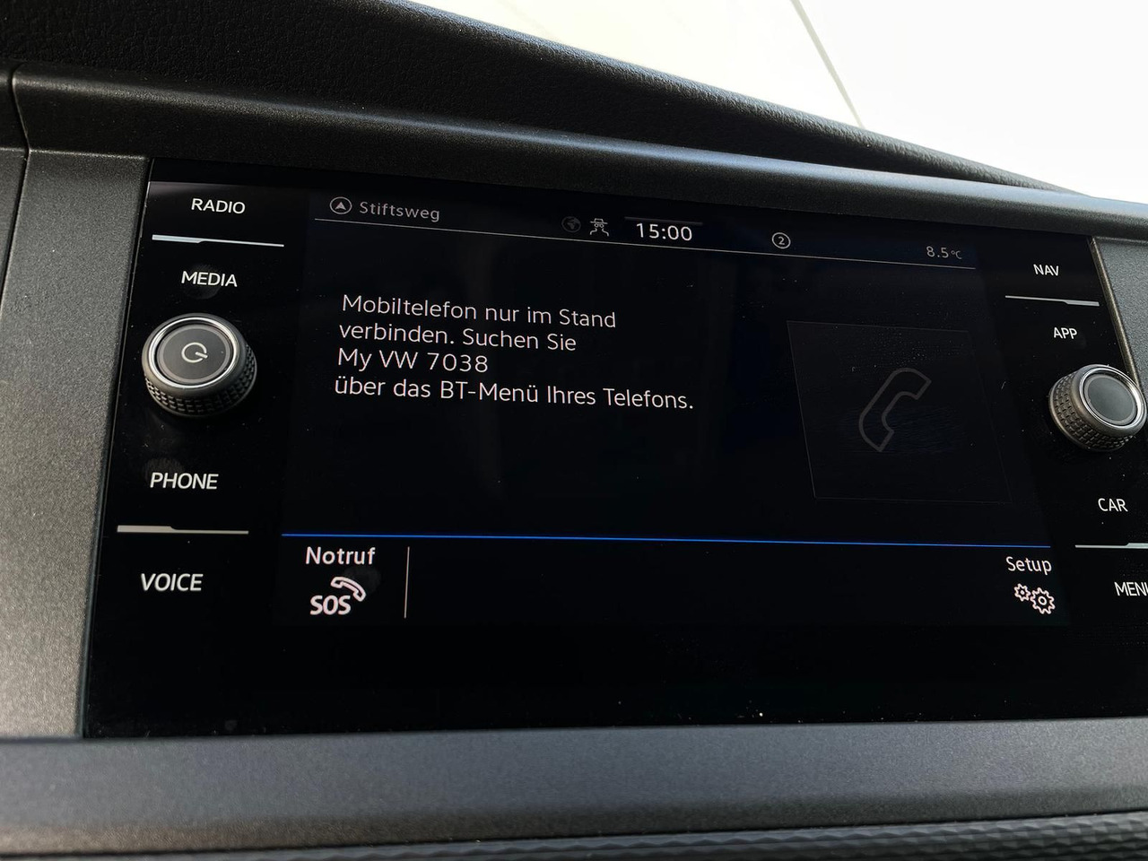 New Passenger van Volkswagen T6.1 Caravelle Comfortline NAV LED TEMP DAB PDC: picture 28