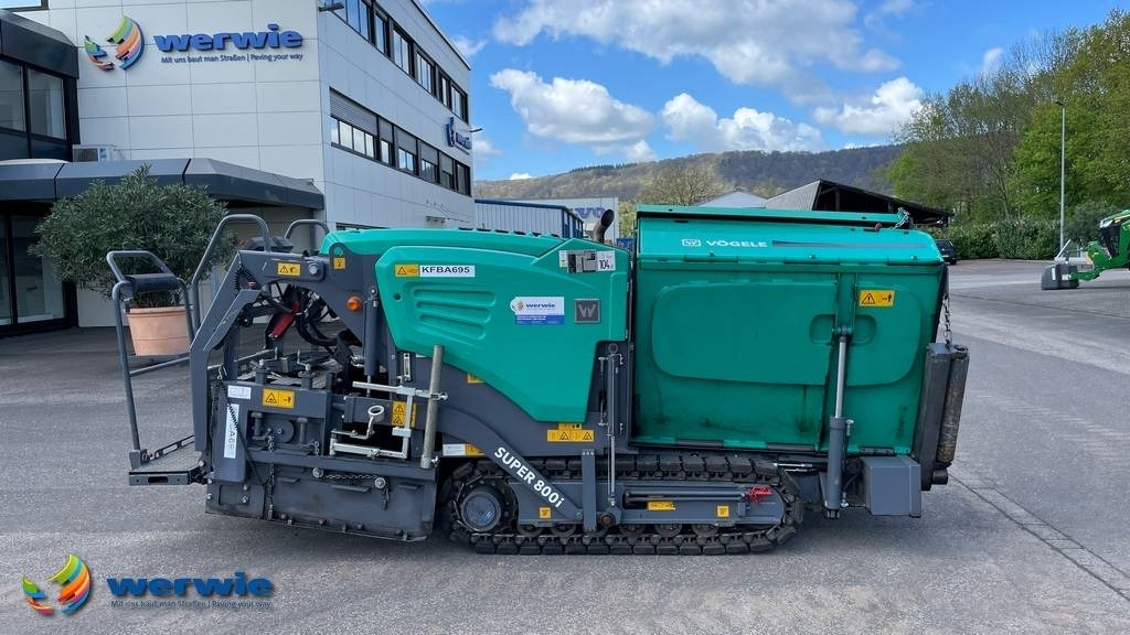 Vögele Super 800i - Asphalt paver: picture 1 Vögele Super 800i - Asphalt paver: picture 1