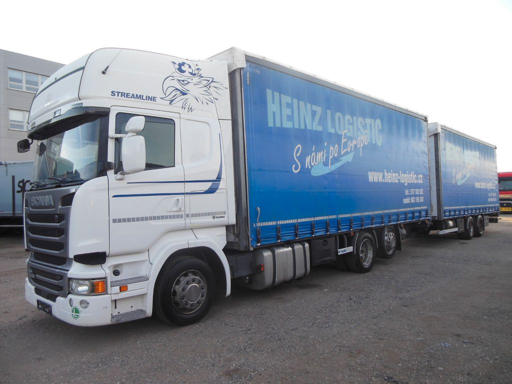 Scania R410, JUMBOZUG 120M3, RETARDER, TOP STAND!! - Curtain side truck: picture 1 Scania R410, JUMBOZUG 120M3, RETARDER, TOP STAND!! - Curtain side truck: picture 1