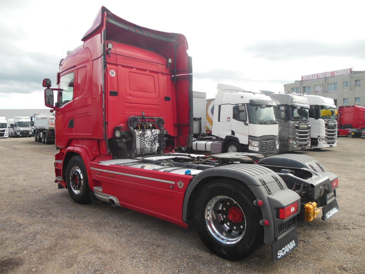 Scania R 580, HYDRAULIK, RETARDER, VOLL LUFT - Tractor truck: picture 4 Scania R 580, HYDRAULIK, RETARDER, VOLL LUFT - Tractor truck: picture 4