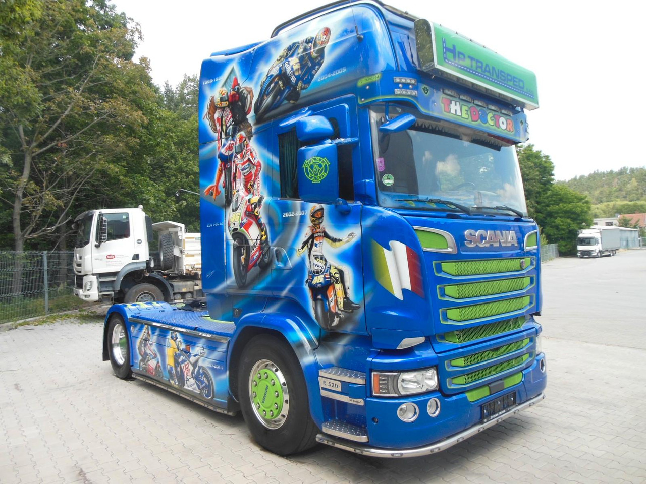 Scania R520, V8, ROSSI, LEDER, TOP!!! Scania R520, V8, ROSSI, LEDER, TOP!!! - Tractor truck: picture 2 Scania R520, V8, ROSSI, LEDER, TOP!!! Scania R520, V8, ROSSI, LEDER, TOP!!! - Tractor truck: picture 2