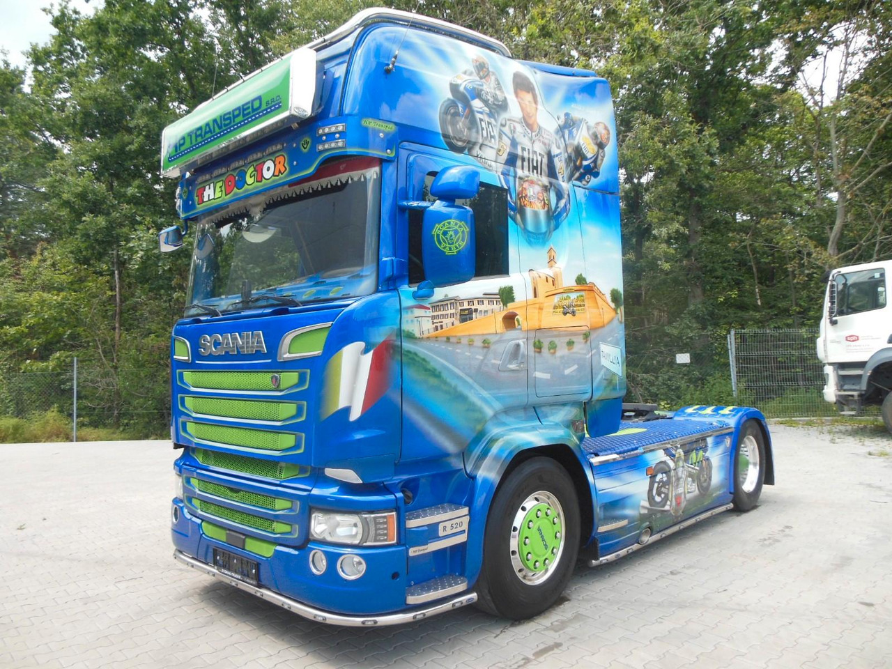 Scania R520, V8, ROSSI, LEDER, TOP!!! Scania R520, V8, ROSSI, LEDER, TOP!!! - Tractor truck: picture 1 Scania R520, V8, ROSSI, LEDER, TOP!!! Scania R520, V8, ROSSI, LEDER, TOP!!! - Tractor truck: picture 1
