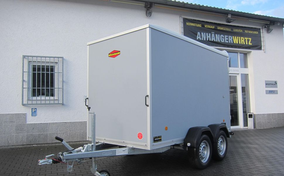 Böckmann Koffer KT 3015/20 M grau 301x150x182cm (M) 2000kg Modell 2023 - Closed box trailer: picture 1 Böckmann Koffer KT 3015/20 M grau 301x150x182cm (M) 2000kg Modell 2023 - Closed box trailer: picture 1