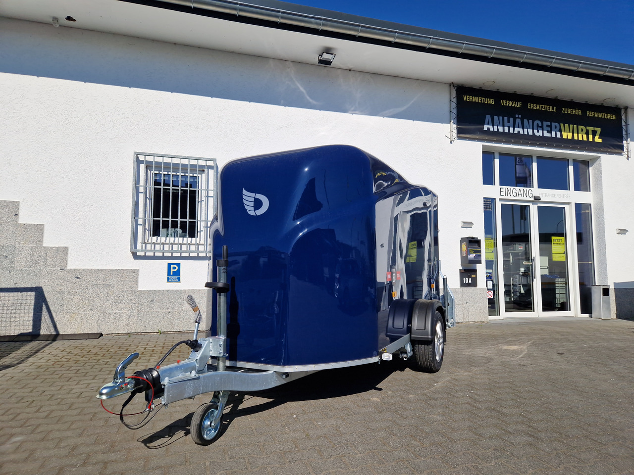 Debon Cargo 1300 300x152x168cm royal blau Seitentür Alufelgen Pullman 1300kg 100km/H Modell 2025 - Car trailer: picture 5 Debon Cargo 1300 300x152x168cm royal blau Seitentür Alufelgen Pullman 1300kg 100km/H Modell 2025 - Car trailer: picture 5