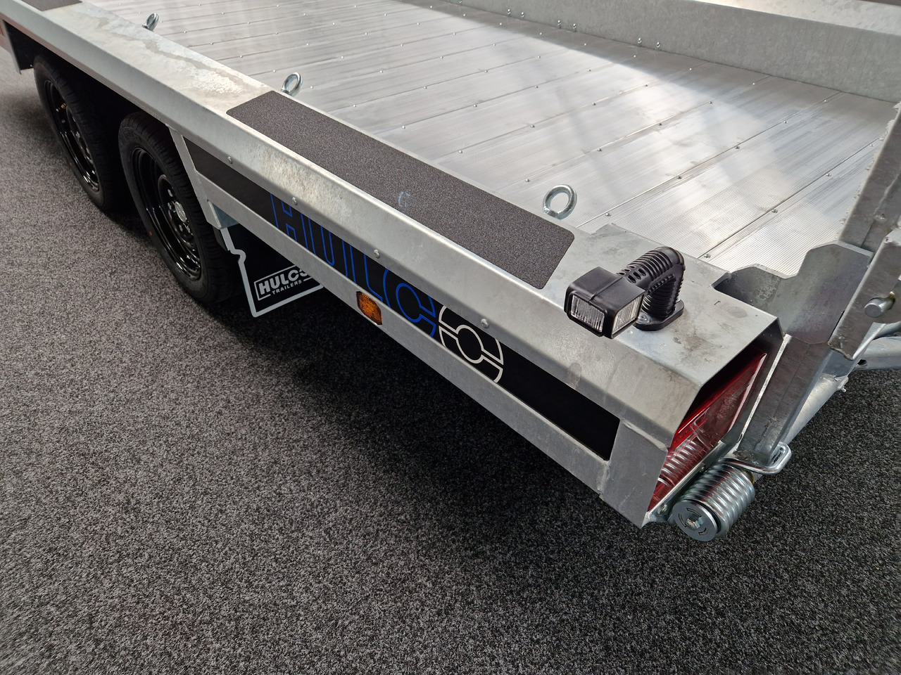 HULCO TERRAX-2 Go Getter Aluboden 394x180x27cm Ladeklamppe 150cm LED 3500kg - Plant trailer: picture 3 HULCO TERRAX-2 Go Getter Aluboden 394x180x27cm Ladeklamppe 150cm LED 3500kg - Plant trailer: picture 3