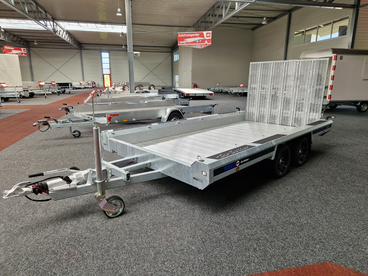 HULCO TERRAX-2 Go Getter Aluboden 394x180x27cm Ladeklamppe 150cm LED 3500kg - Plant trailer: picture 1 HULCO TERRAX-2 Go Getter Aluboden 394x180x27cm Ladeklamppe 150cm LED 3500kg - Plant trailer: picture 1